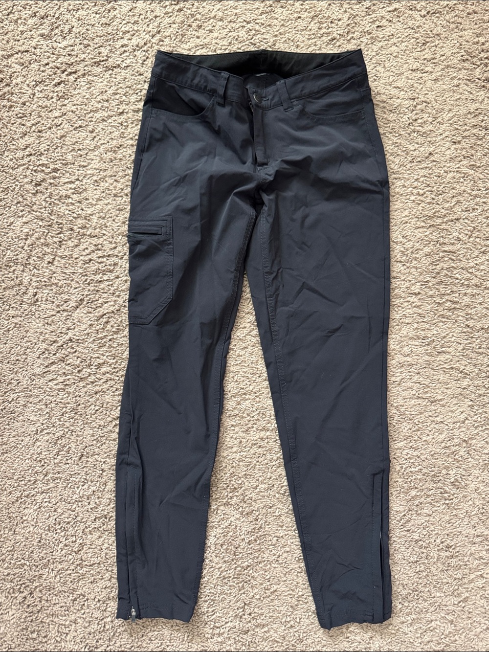 Patagonia Black Stretch Cargo Joggers hiking pants
